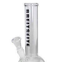 Breitseite Bong en verre avec ventre 35 cm