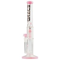 Grace Glas Limited Barrel Bong Pink 42 cm