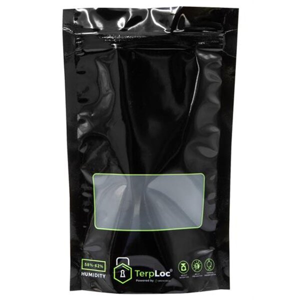 Sachets zip Grove Bags TerpLoc avec fenêtre 127 x 205mm