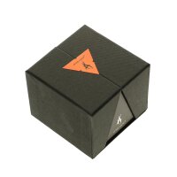 Thorinder Grinder avec fenêtre noir / orange