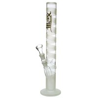 Bang en verre sablé Illex 46 cm glace